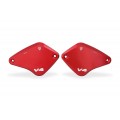 CNC Racing 'Touch Bicolor' Front Brake & Clutch Reservoir Caps for Ducati Diavel V4 CNC Racing 'Touch Bicolor' Front Brake & Clutch Reservoir Caps for Ducati Diavel V4